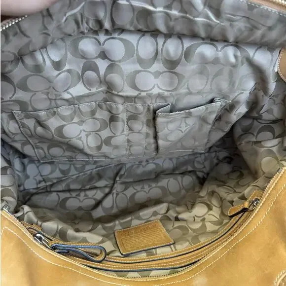 Coach  X-Large Leather Soho Shoulder Bag Y2K Buckle - Picture 3 of 5